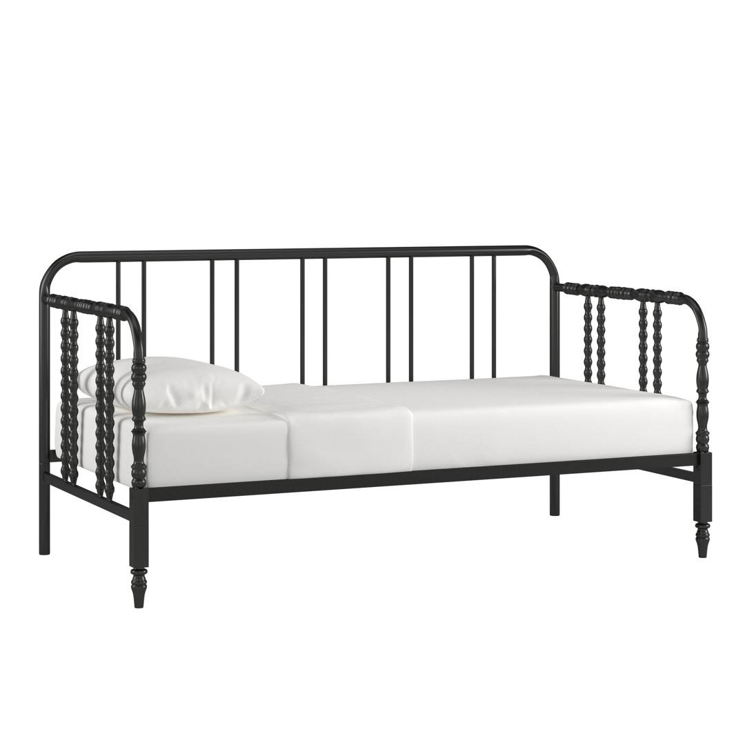 Twin Iron Daybed Sand & Stable Color: Black