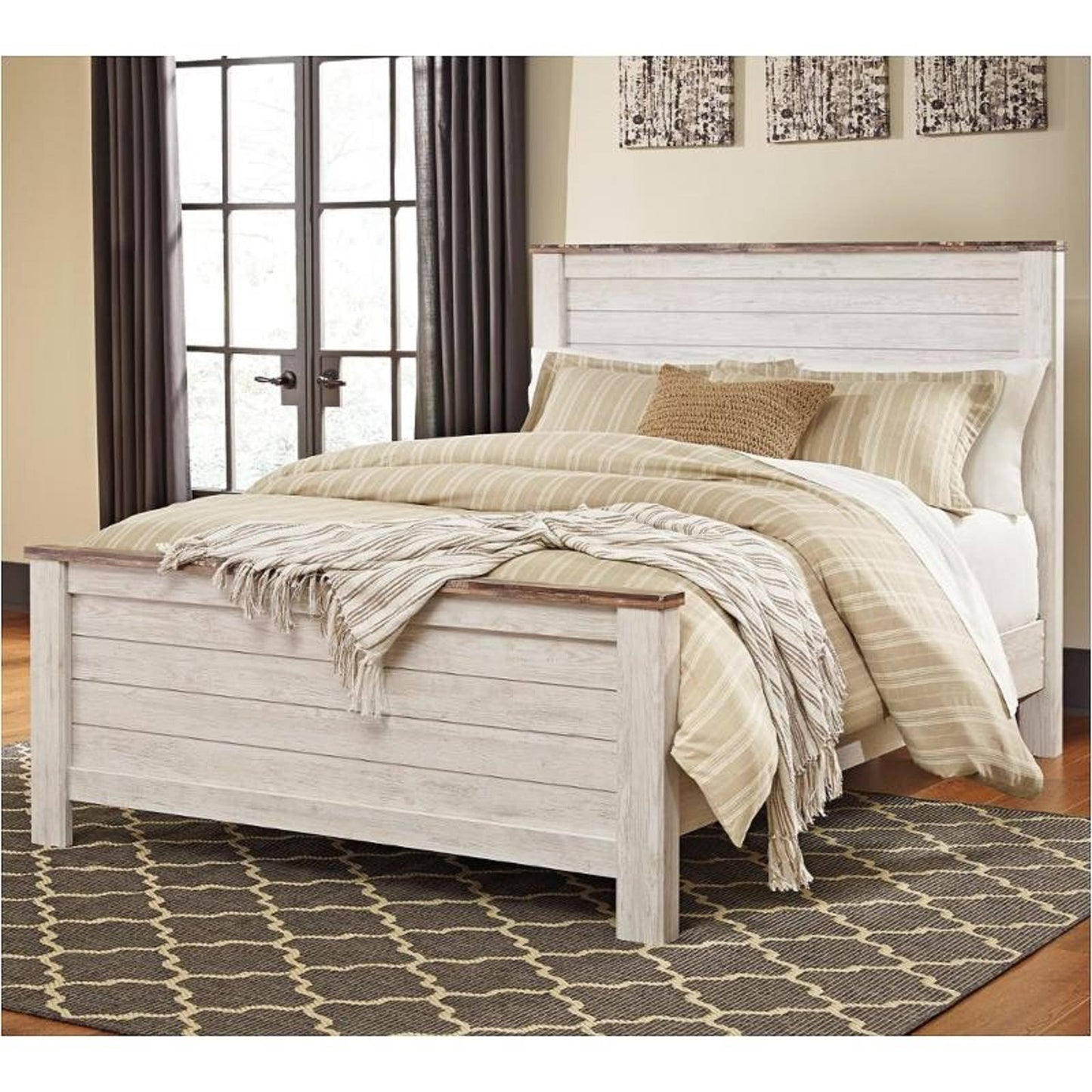 Willowton Queen Panel Footboard