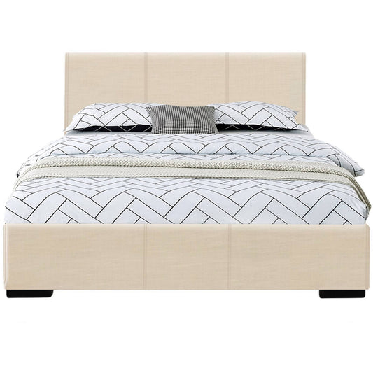 Abbey Platform Bed - King, Gray