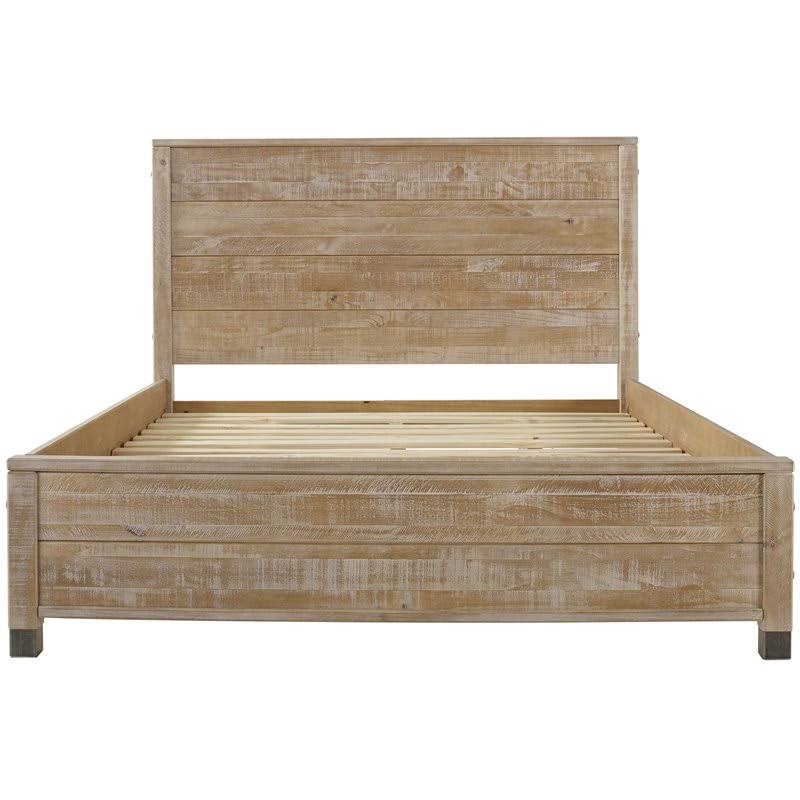 Barnwood King Platform Bed