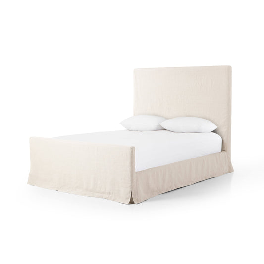 Daphne Slipcover Bed, Brussels Coffee / Queen