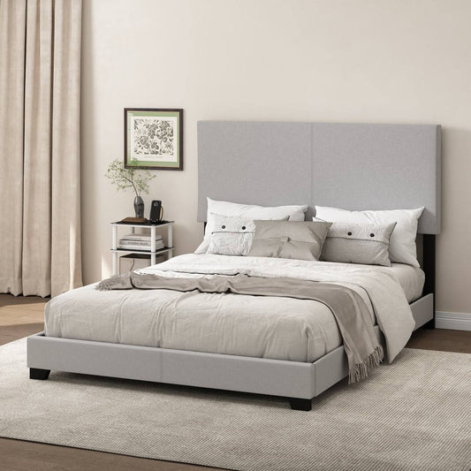 Upholstered Low Profile Standard Bed