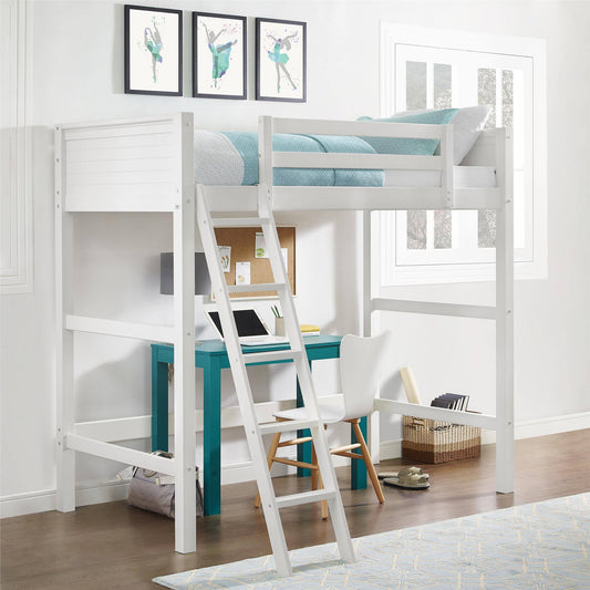 Zzz Collection Loft Bed, Walnut