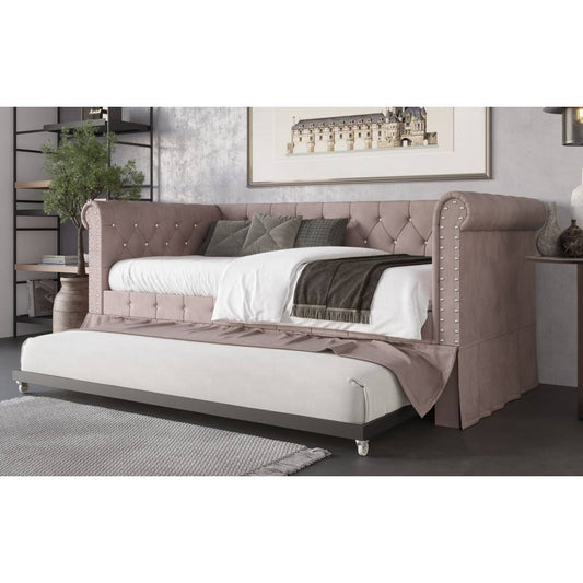 Daybed With Trundle Home Design Inc. Color: Blue