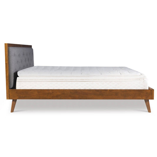 Tufted Low Profile Platform Bed Size: King Color: Oatmeal