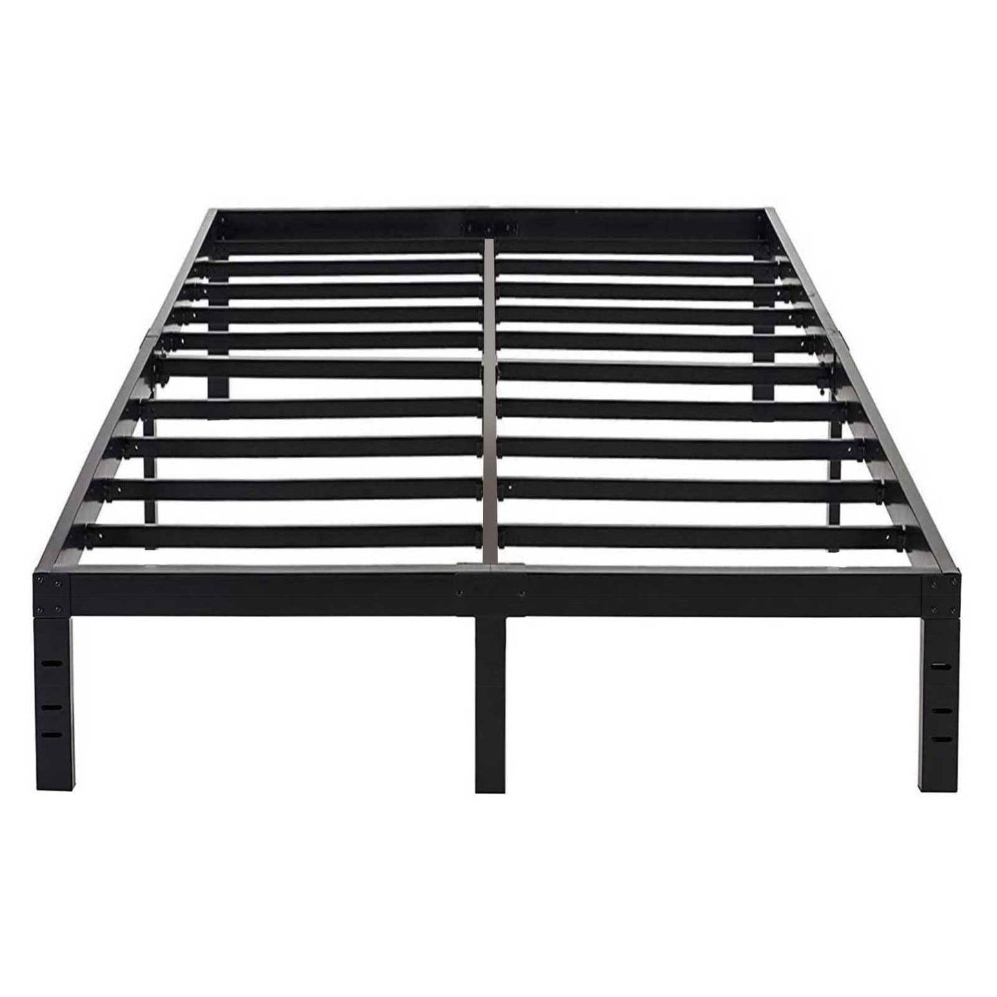 Twin Xl Bed Frame,14 Inches High Twin Xl Bed Platform Bed No Box Spring Needed Twin Xl Size Metal Bed Frame With Storage Easy Assembly Steel