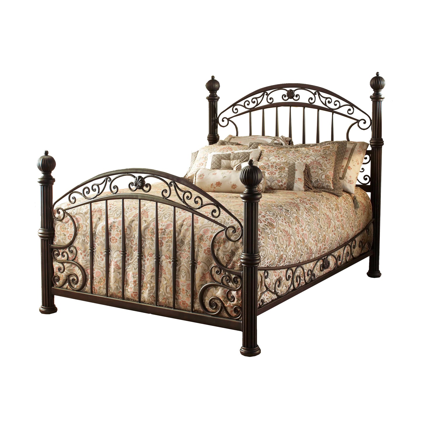 Chesapeake King Bed Set With Rails