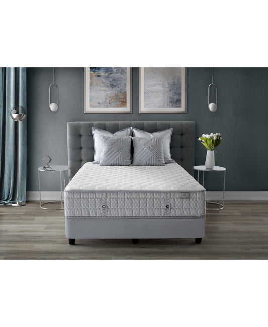 By Aireloom Coppertech Silver 12.5 Firm Mattress Set- Full, Created For Macys