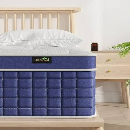 12 Inch Gel Memory Foam Hybrid Mattress Pocket Spring In A Box Medium Firm,Queen Mattress