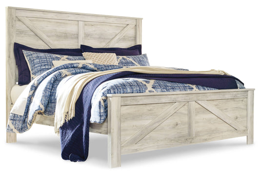 Bellaby Whitewash Queen Panel Bed