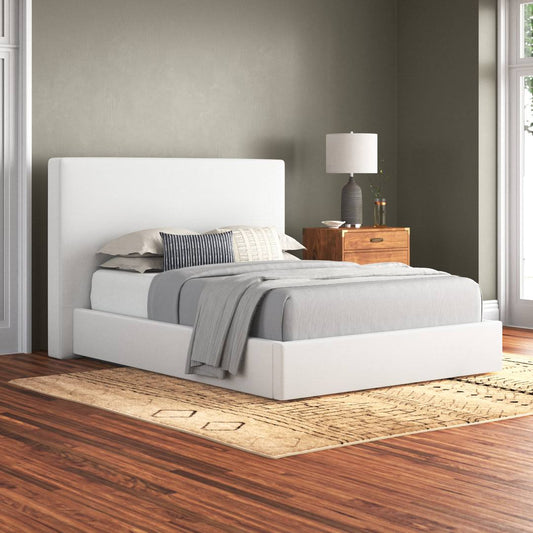 Upholstered Platform Bed Size: Queen