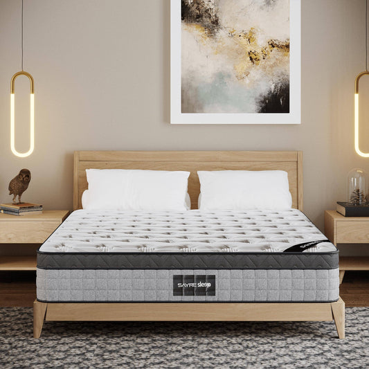 12-Inch Cooling Gel Memory Foam Pocket Springs Hybrid Mattress Sayre Sleep Mattress Size: Queen