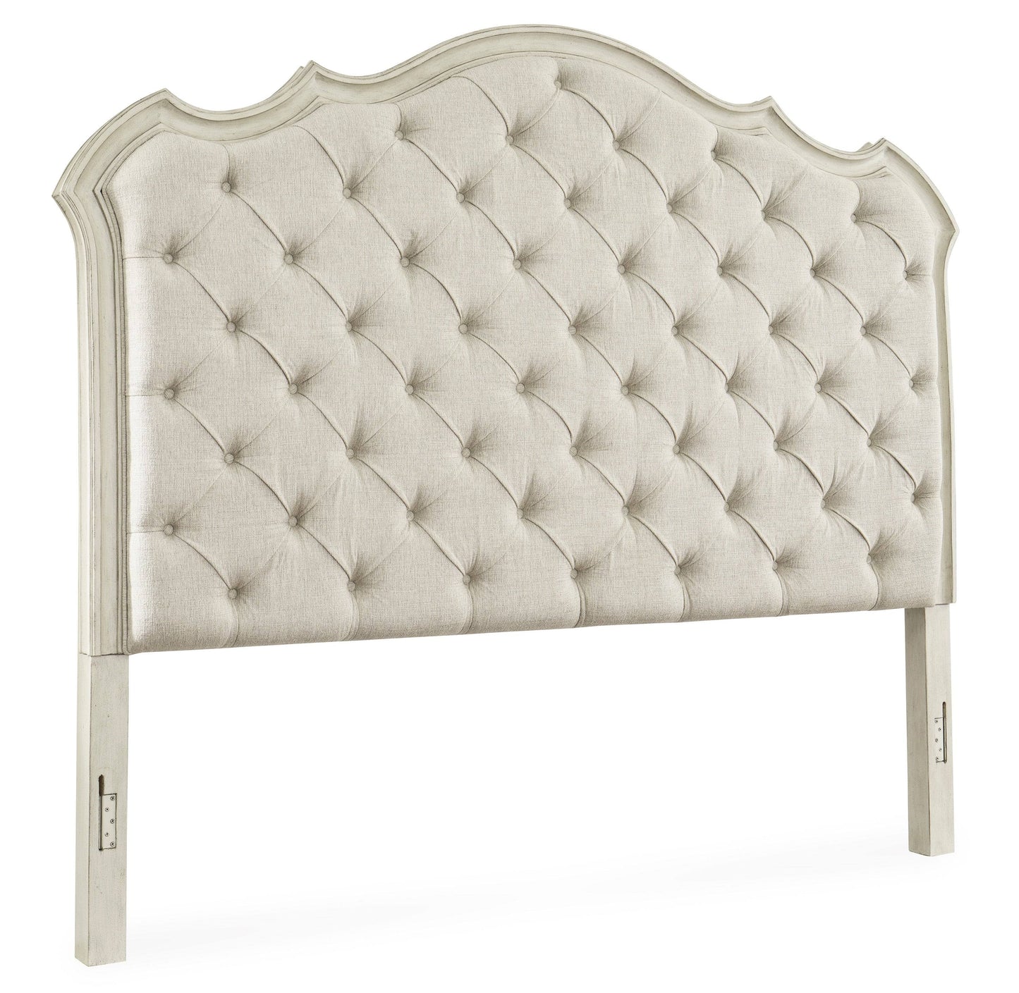 Arlendyne King/California King Upholstered Panel Footboard With Slats