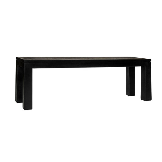 54 Solid Wood Bench Joss & Main Color: Black