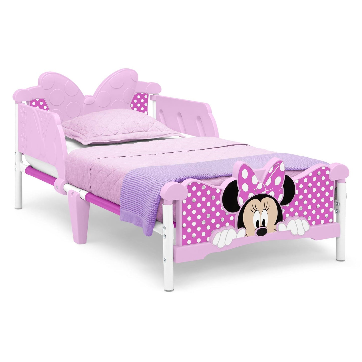 Children - Minnie Mouse 3d Toddler Bed, Pink