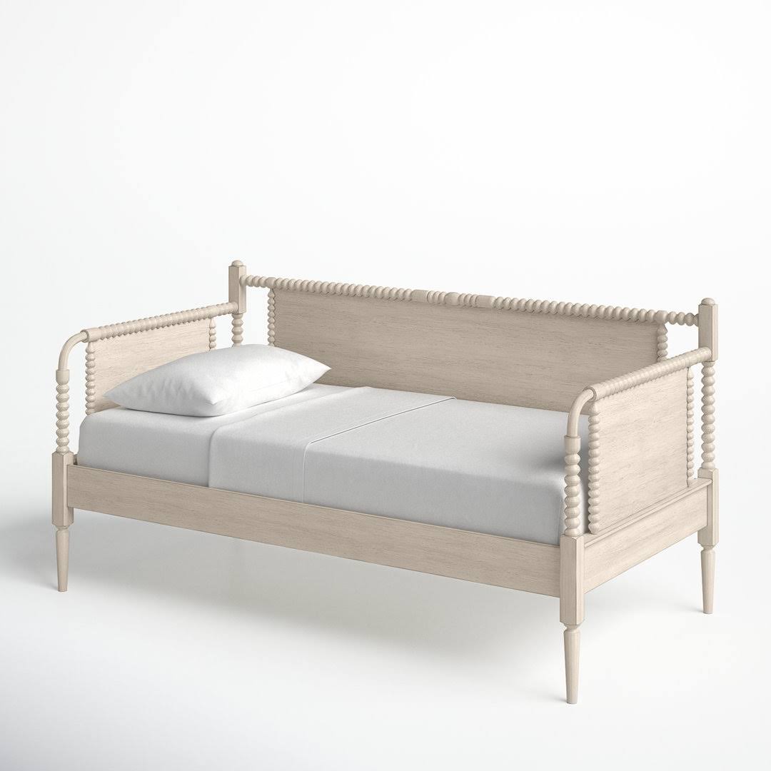 Turned Leg Daybed - Twin  Color: Antique White