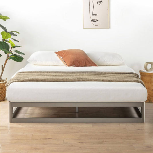 Cosette Bed Frame Size: Twin Gray