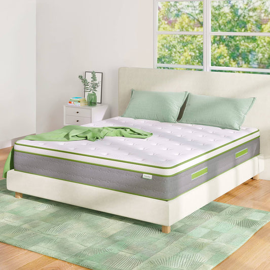 12-Inch Gel Memory Foam Hybrid Mattress With Pocketed Coil - Twin