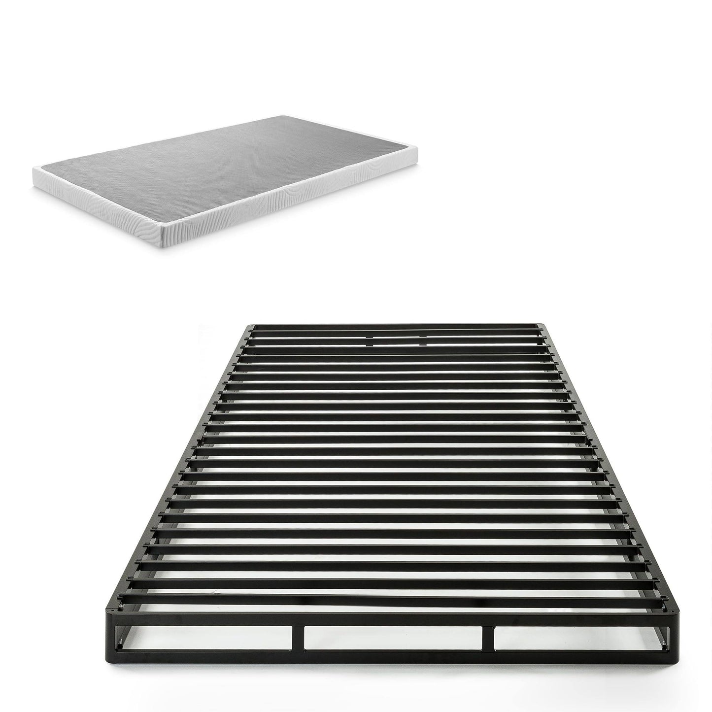 9 Inch Quick Lock High Profile Smart Box Spring / Mattress Foundation / Strong Steel Structure / Easy Assembly King