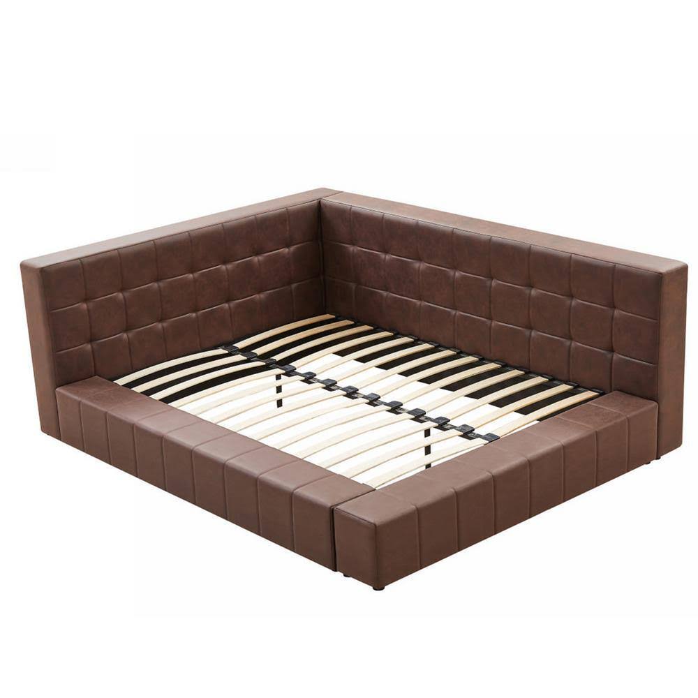 Upholstered Platform Bed 39f Inc Mattress Size: Twin