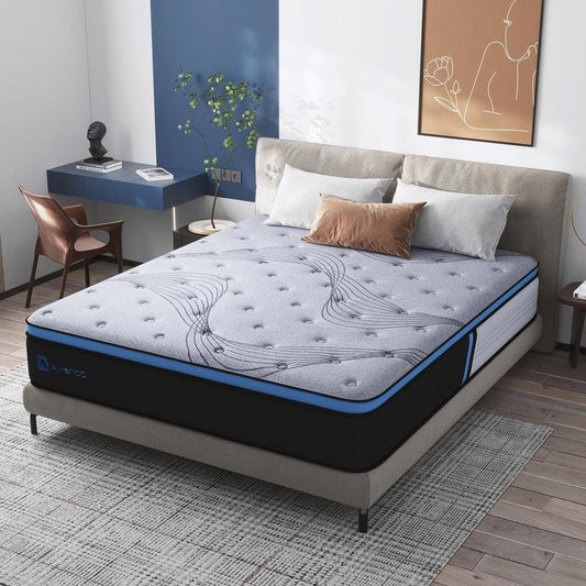 12 In. Medium Hybrid Gel Foam Mattress Pillow Top