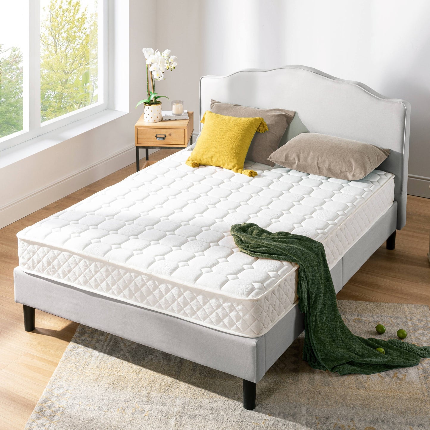 Twin-Size Contour Support Pocketed Coil Mattress