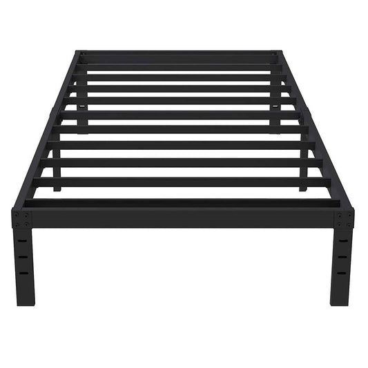 14 Inches High Queen Bed Frame 3500lbs Heavy Duty Steel Slat