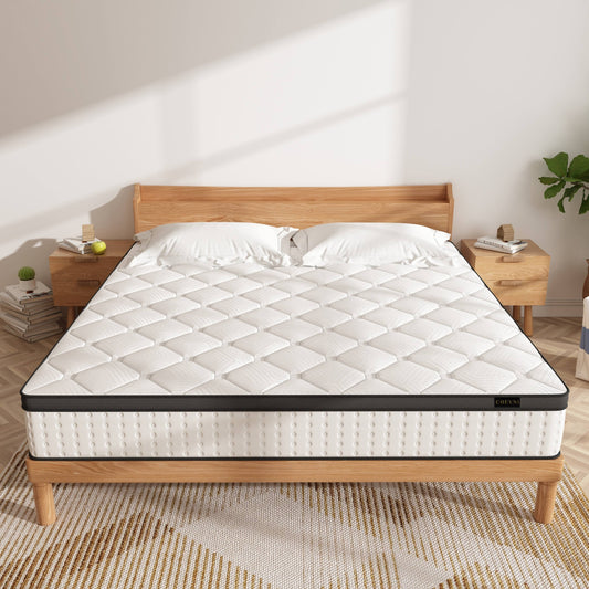 12 Medium Hybrid Mattress Ladinimo Mattress Size: Queen