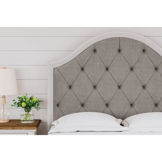 Brollyn Queen Upholstered Panel Headboard