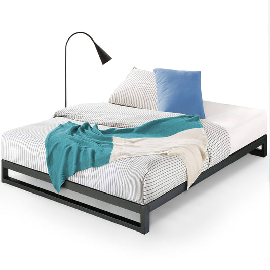 Trisha 7 Inch Platforma Bed Frame With Headboard / Mattress Full