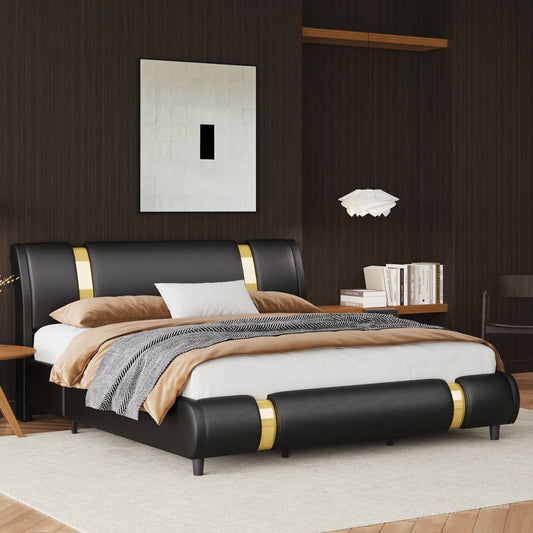 Box -  Conshohocken Low Profile Platform Bed - Black