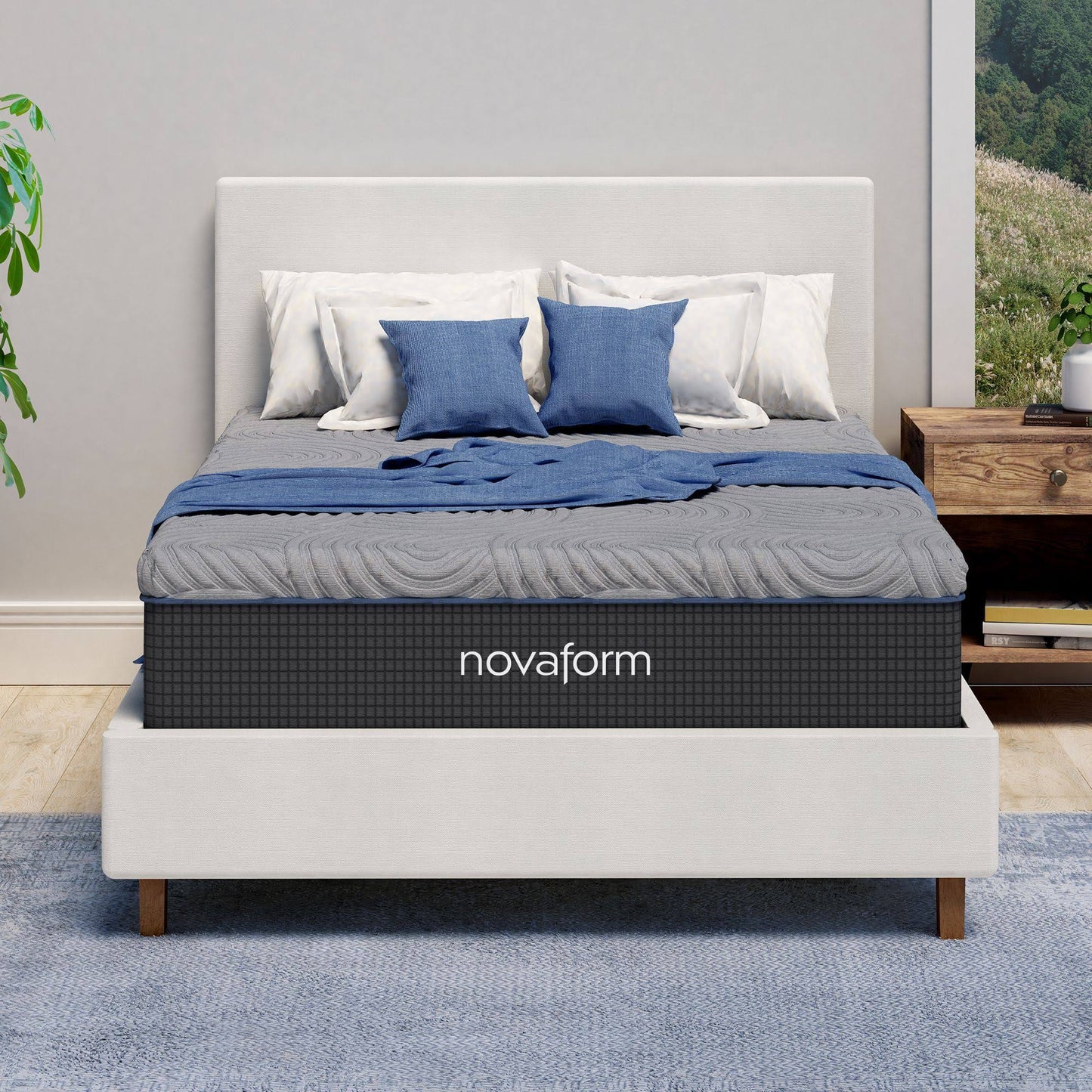 12 Full Cooling Gel Memory Foam Mattress