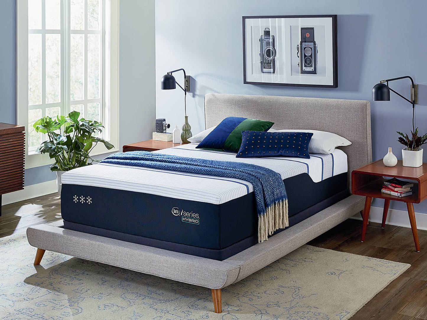 Twin Extra Long Mattress | Hybrid | Plush | Iseries 4000 14.5