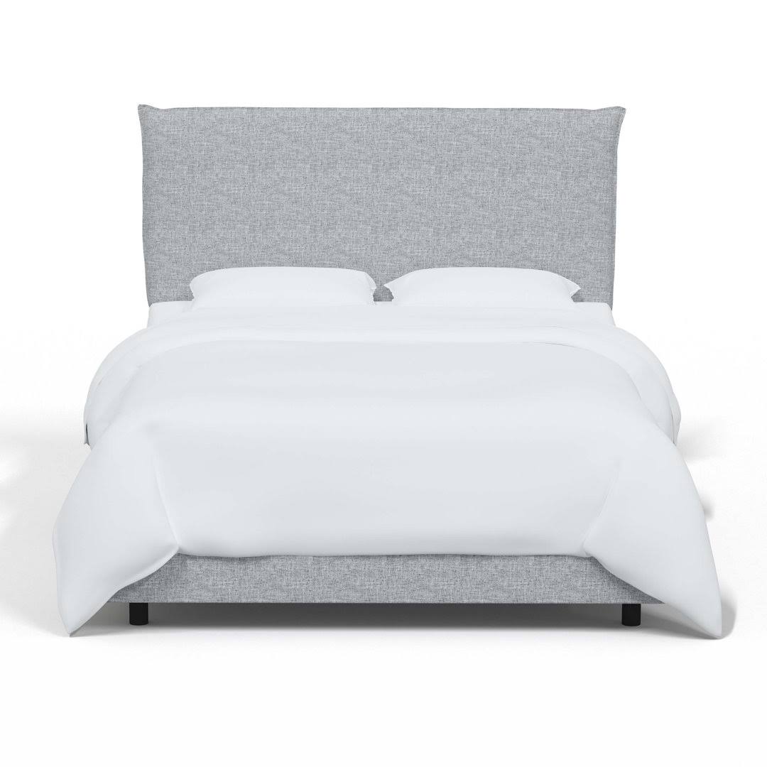 Upholstered Bed Size: Queen, Color: Classic Talc Linen