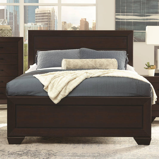 Dark Cocoa Queen Bed