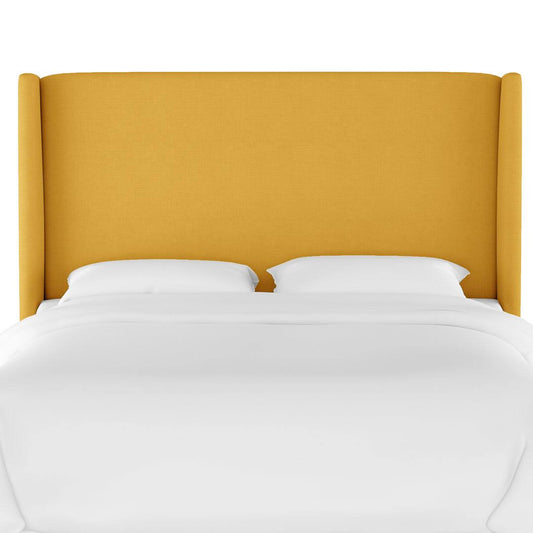 Upholstered Headboard Size: Full, Upholstery Color: Classic Pool Performance Velvet