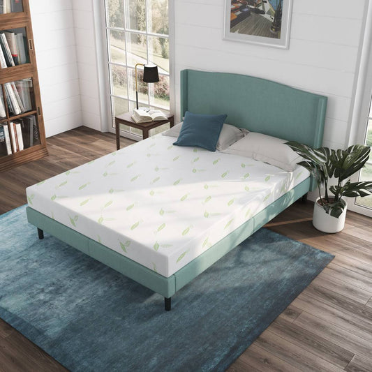 Anula 12 Green Tea Memory Foam Mattress, Bed In A Box - Twin Xl