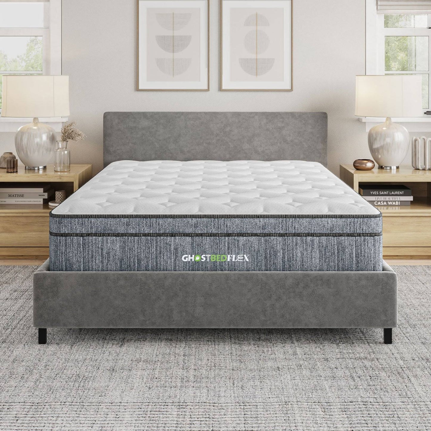 13 Inch Flex Hybrid Medium Firm Memory Foam Mattress - Twin Xl