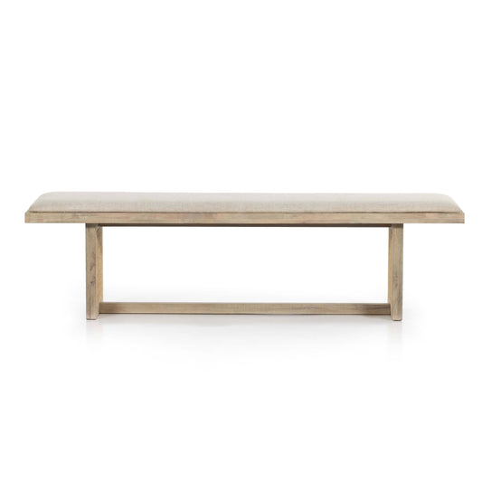 Clarita Dining Bench - Black Mango